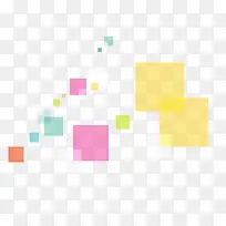 彩色方块装饰素材-空若网 彩色方块装饰素材-空若网