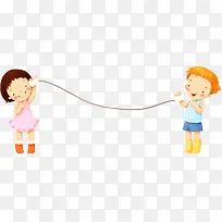 可爱打电话造型儿童-空若网 可爱打电话造型儿童-空若网