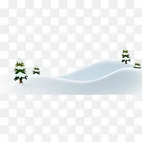 唯美冬日插画场景-空若网 唯美冬日插画场景-空若网