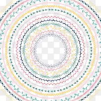 矢量对称圆圈-空若网 矢量对称圆圈-空若网