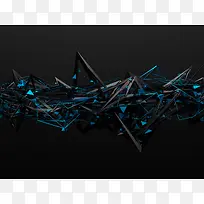 立体三角形多边形背景-空若网 立体三角形多边形背景-空若网