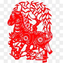 剪纸素材模板-空若网 剪纸素材模板-空若网