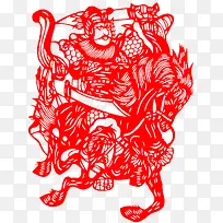 剪纸素材模板-空若网 剪纸素材模板-空若网