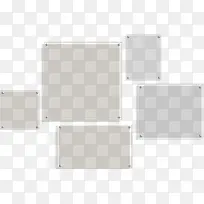 灰色玻璃立体相框婚礼-空若网 灰色玻璃立体相框婚礼-空若网