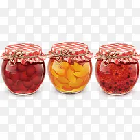 手绘果酱玻璃罐子-空若网 手绘果酱玻璃罐子-空若网