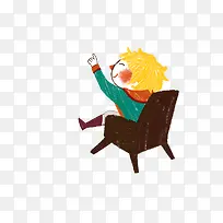 手绘蜡笔画-空若网 手绘蜡笔画-空若网