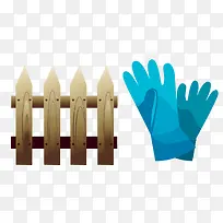 矢量栅栏手套素材-空若网 矢量栅栏手套素材-空若网