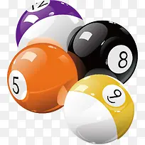 台球png矢量素材-空若网 台球png矢量素材-空若网