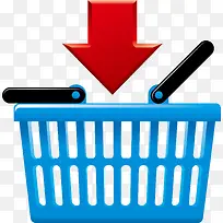 购物筐png矢量素材-空若网 购物筐png矢量素材-空若网