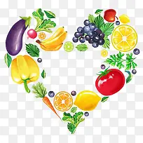 心形瓜果蔬菜-空若网 心形瓜果蔬菜-空若网