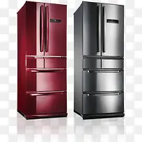 彩色金属冰箱电商-空若网 彩色金属冰箱电商-空若网