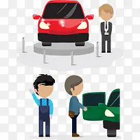 车展PNG矢量元素-空若网 车展PNG矢量元素-空若网