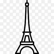 法国埃菲尔铁塔图标-空若网 法国埃菲尔铁塔图标-空若网