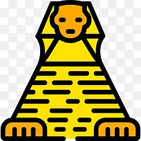 狮身人面像图标-空若网 狮身人面像图标-空若网