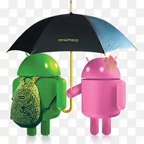 安卓小人高清免扣素材-空若网 安卓小人高清免扣素材-空若网