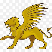 前行的长翅膀的狮子-空若网 前行的长翅膀的狮子-空若网