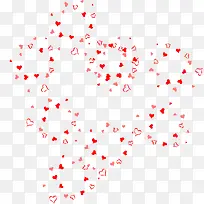 矢量爱心底纹图片-空若网 矢量爱心底纹图片-空若网