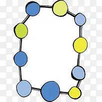 圆点边框矢量机械边框素材-空若网 圆点边框矢量机械边框素材-空若网
