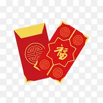 红色红包免抠下载-空若网 红色红包免抠下载-空若网