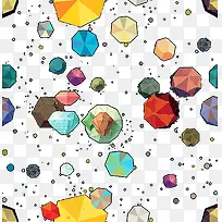 彩色几何装饰-空若网 彩色几何装饰-空若网