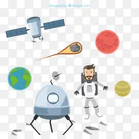 扁平化航空火箭矢量下载-空若网 扁平化航空火箭矢量下载-空若网