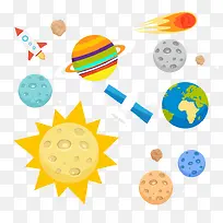 扁平化航空火箭矢量下载-空若网 扁平化航空火箭矢量下载-空若网