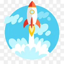 扁平化航空火箭矢量下载-空若网 扁平化航空火箭矢量下载-空若网
