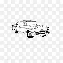 手绘老爷车-空若网 手绘老爷车-空若网