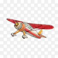 手绘插画飞机-空若网 手绘插画飞机-空若网