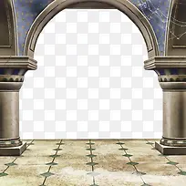 手绘大厅-空若网 手绘大厅-空若网