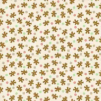 饼干小人背景-空若网 饼干小人背景-空若网