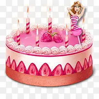 草莓生日蛋糕-空若网 草莓生日蛋糕-空若网