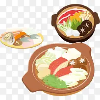 食物韩国锅仔饭PNG矢量素材-空若网 食物韩国锅仔饭PNG矢量素材-空若网