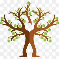 创意卡通树枝-空若网 创意卡通树枝-空若网