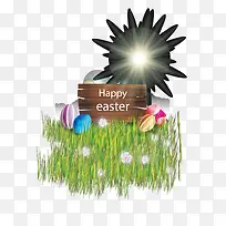 矢量卡通复活节素材-空若网 矢量卡通复活节素材-空若网