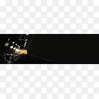 黑色炫酷玻璃背景banner-空若网 黑色炫酷玻璃背景banner-空若网