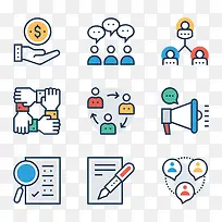 扁平化元素-空若网 扁平化元素-空若网