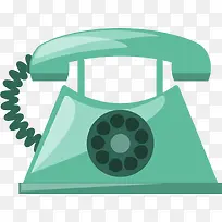 绿色卡通电话-空若网 绿色卡通电话-空若网