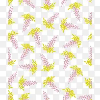 紫色碎花图案矢量素材-空若网 紫色碎花图案矢量素材-空若网