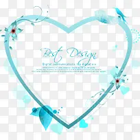 矢量爱心边框-空若网 矢量爱心边框-空若网