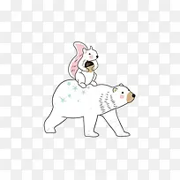 手绘卡通动物-空若网 手绘卡通动物-空若网