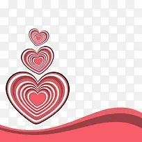 浪漫爱心背景元素-空若网 浪漫爱心背景元素-空若网