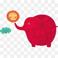 手绘插画素材-空若网 手绘插画素材-空若网