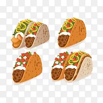 食物饼的手绘-空若网 食物饼的手绘-空若网