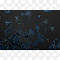 立体三角形背景-空若网 立体三角形背景-空若网