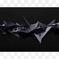 立体几何图形三角形背景-空若网 立体几何图形三角形背景-空若网