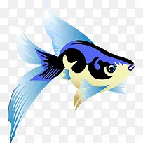 卡通深海鱼矢量图-空若网 卡通深海鱼矢量图-空若网