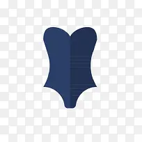 泳衣卡通矢量素材-空若网 泳衣卡通矢量素材-空若网