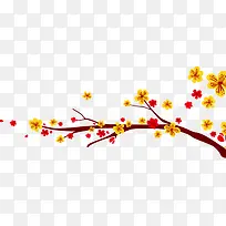 梅花树枝-空若网 梅花树枝-空若网