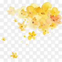 手绘黄花插画设计-空若网 手绘黄花插画设计-空若网